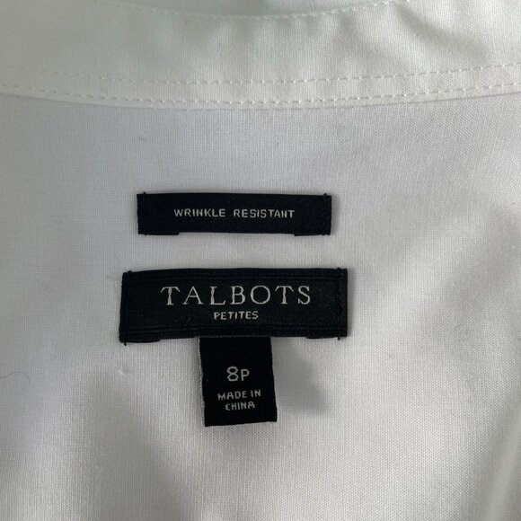 Talbots Wrinkle Resistant Button Down 8P - Picture 8 of 10